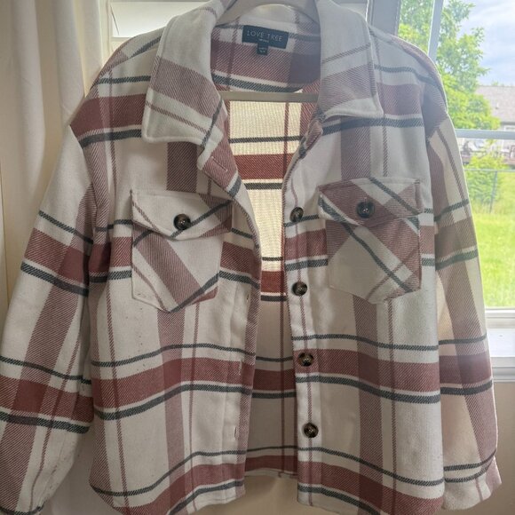 Lovetree flannel shacket - Picture 1 of 1